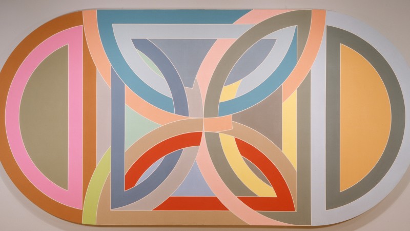 Frank Stella, Hiragla Variation I, 1969, Los Angeles County Museum of Art, Museum Purchase with Museum Associates Acquisitions Fund, © Frank Stella/Artists Rights Society (ARS) New York, photo © Museum Associates/LACMA
