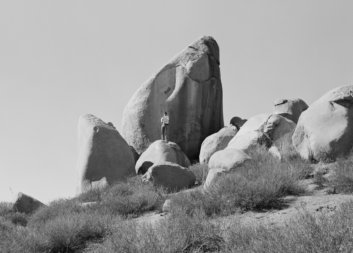 Image: Perris Cone Rock © Michael Heizer