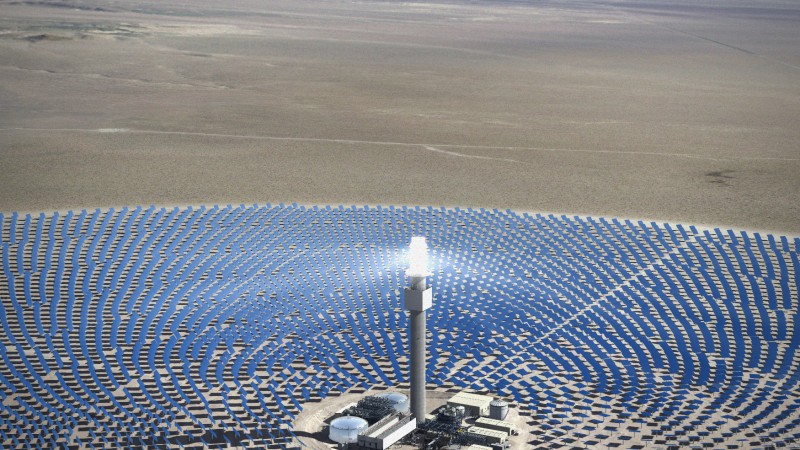 Image: John Gerrard: Solar Reserve (Tonopah, Nevada) 2014