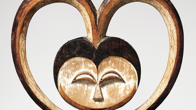 Image: Mask, Gabon, Kwele peoples, early-mid 19th century