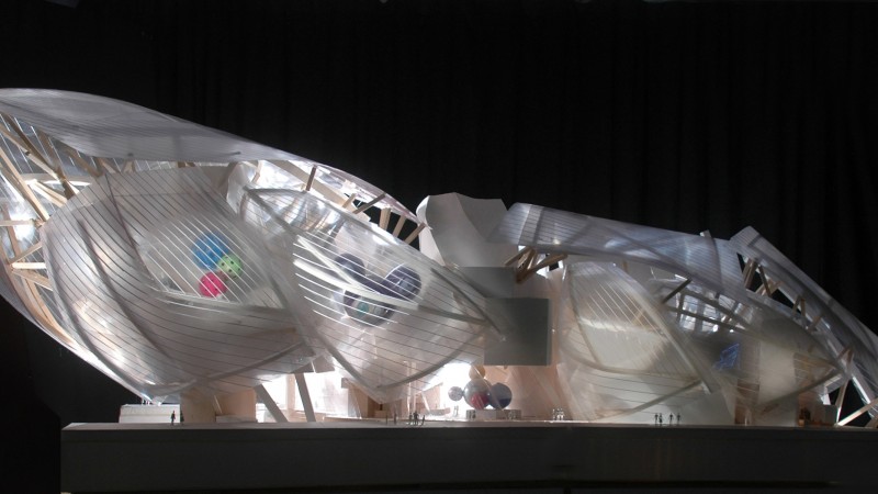 Image: Frank Gehry, Fondation Louis Vuitton Final Design Model, 2005–14