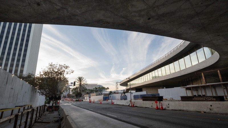 The David Geffen Galleries at LACMA