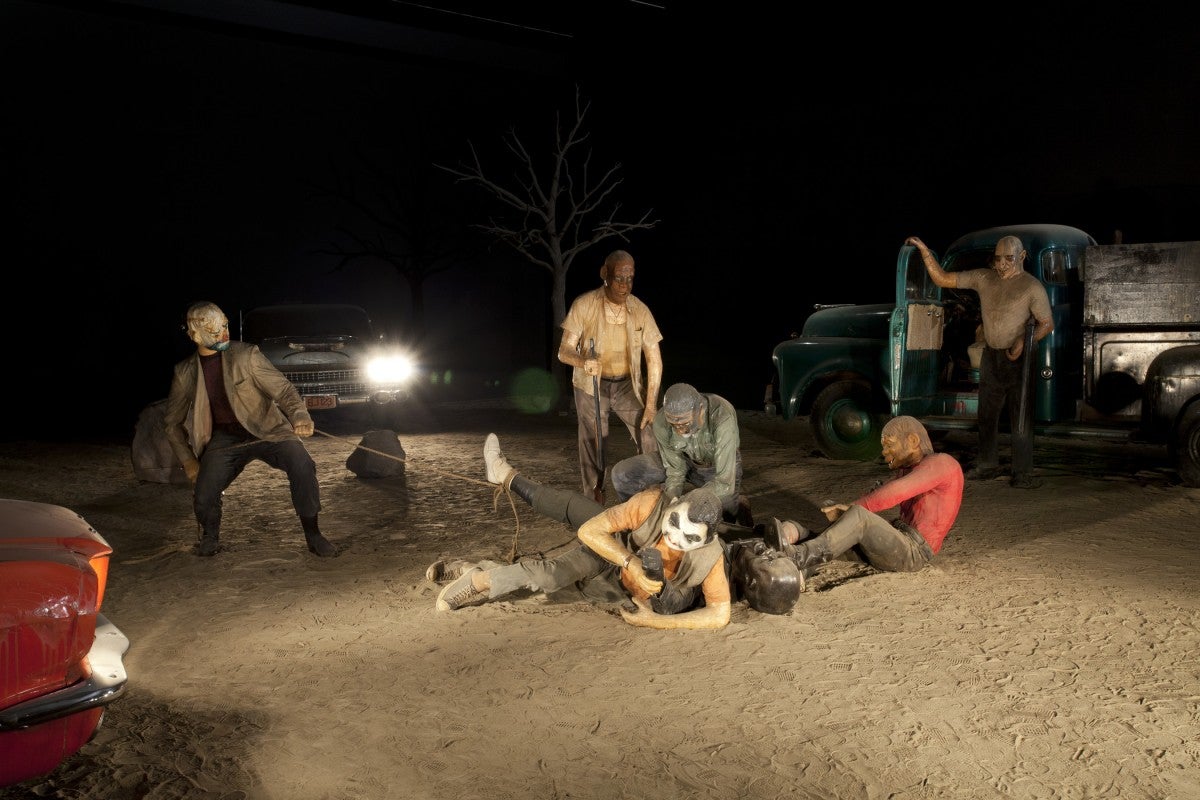 Image: Installation Photo, Ed Kienholz: Five Car Stud, 1969-1972, Revisited