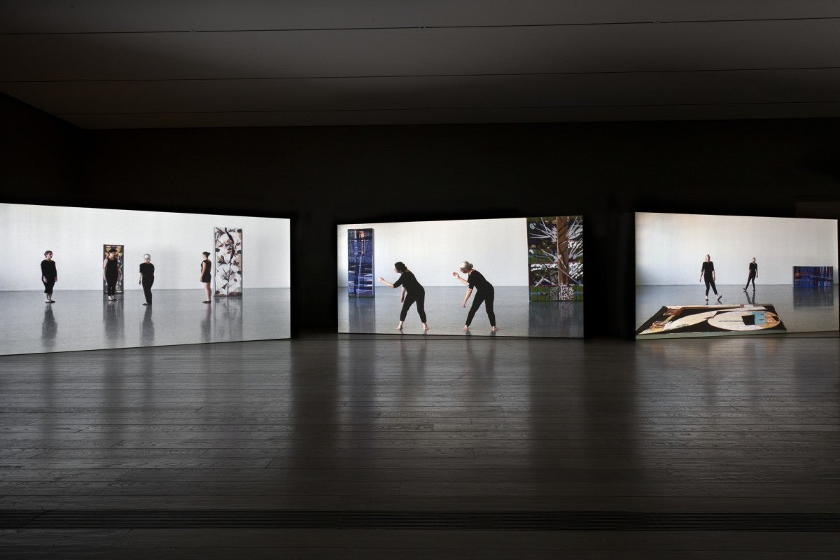 Installation Photograph, Sharon Lockhart | Noa Eshkol, Los Angeles County Museum of Art