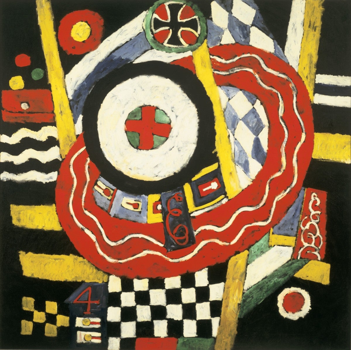 Image: Marsden Hartley, The Iron Cross, 1915