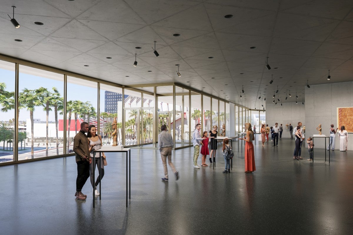 Terrace galleries, exhibition level, Atelier Peter Zumthor/The Boundary