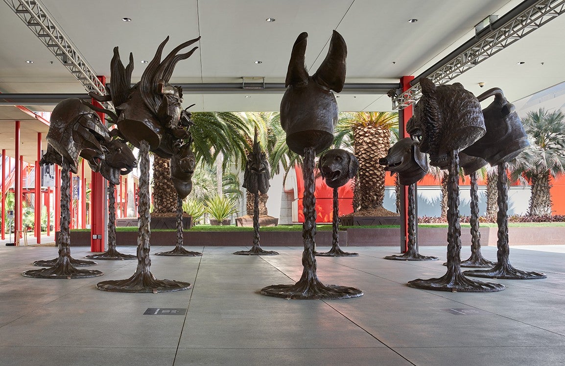 Circle of Animals/Zodiac Heads, 2011